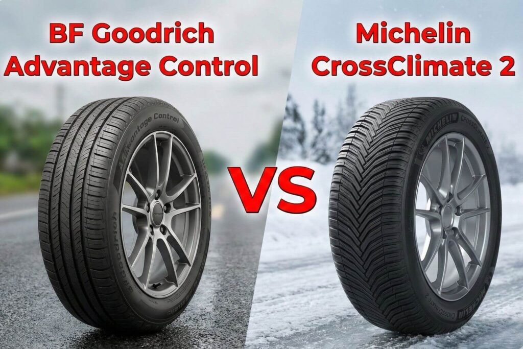 BF Goodrich Advantage Control vs Michelin CrossClimate 2