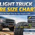 light truck tire size chart